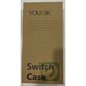 YOUnIK hard shell carrying case designed for the Nintendo Switch.